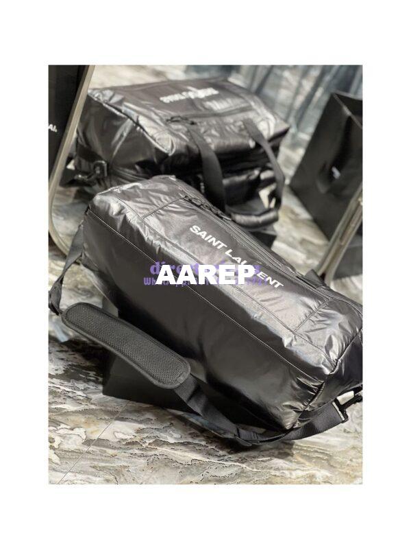 Replica YSL Saint Laurent Nuxx Duffle In Nylon 581374 Black 12