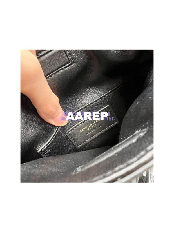 Replica YSL Saint Laurent Grace Small Chain Bag In Lambskin 6337530 Black 11