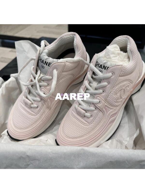 Replica Chanel 24SS Limited Edition Trainers G45077 Light Pink 8