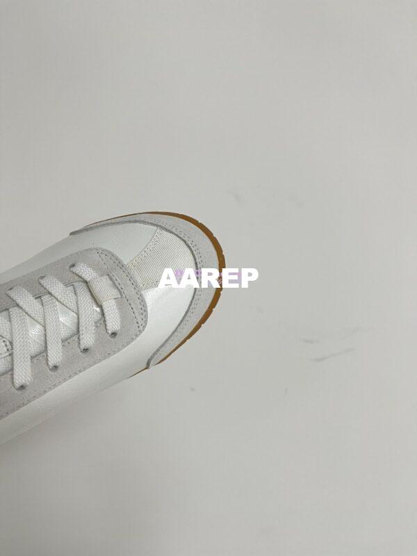 Replica Chanel 24P Calfskin & Suede Calfskin Trainers G45996 White 6
