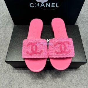 Replica Chanel 24SS CC Logo Mules G39918 2