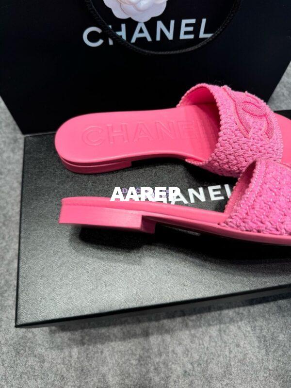 Replica Chanel 24SS CC Logo Mules G39918 5
