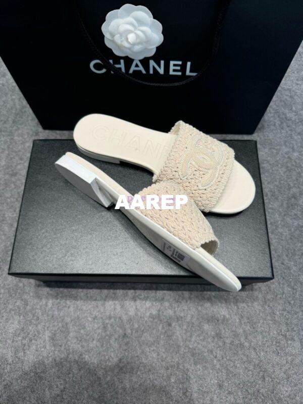 Replica Chanel 24SS CC Logo Mules G39918 10