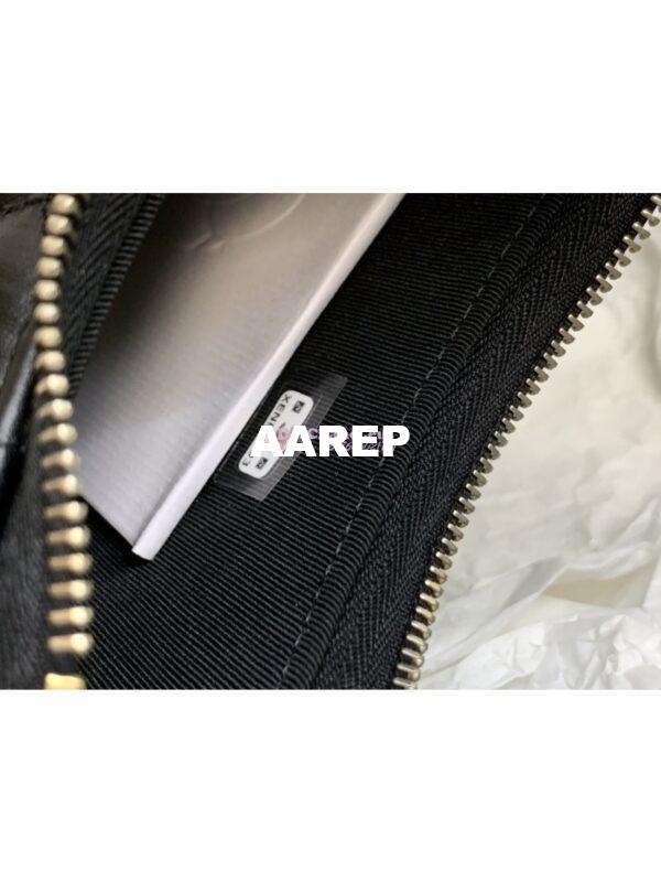Replica Chanel 23K New Large Hobo Bag Lambskin Gold Hardware AS4422 Black 12