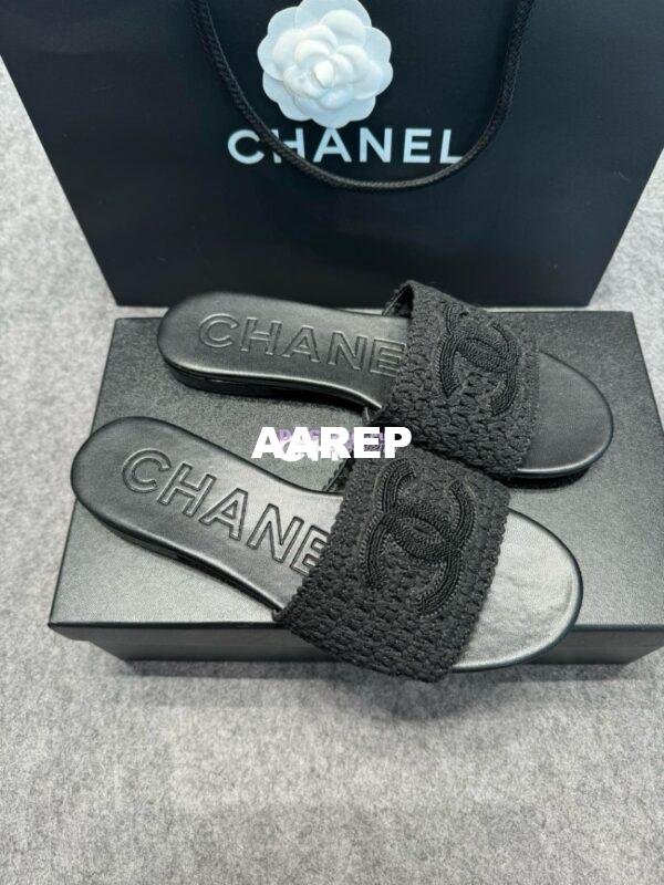 Replica Chanel 24SS CC Logo Mules G39918 16