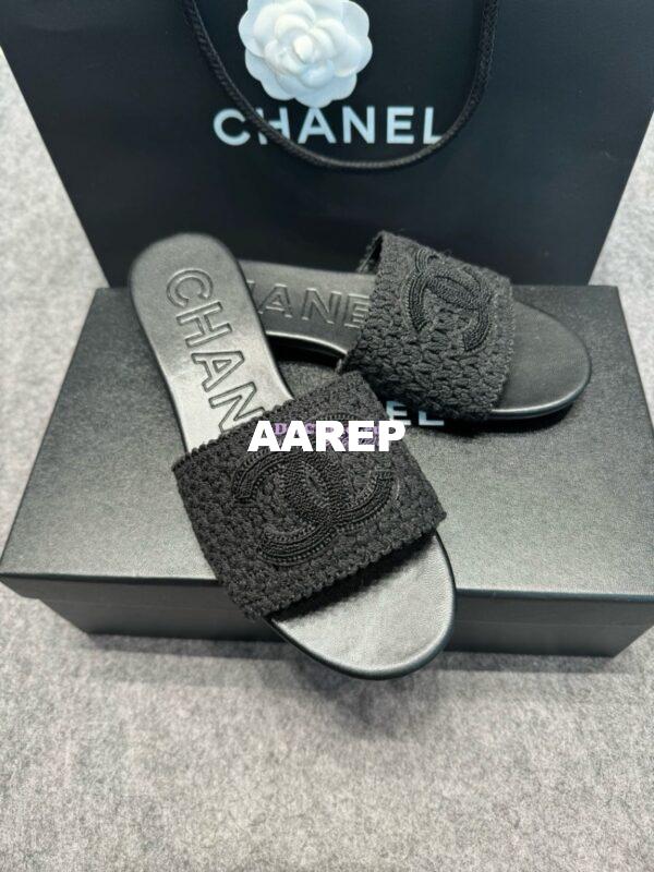 Replica Chanel 24SS CC Logo Mules G39918 17