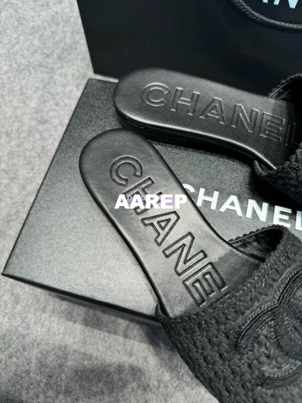 Replica Chanel 24SS CC Logo Mules G39918 18