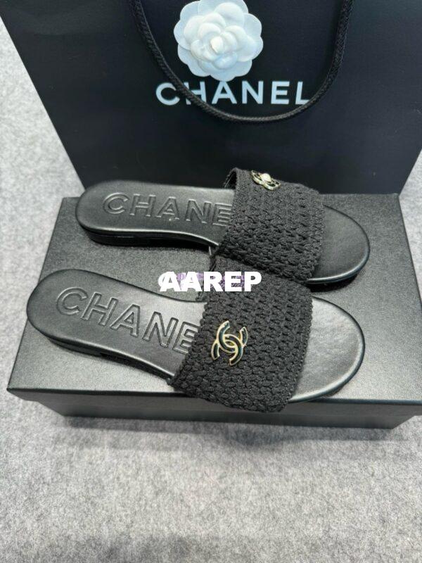 Replica Chanel 24SS Mules Logo Sandals G39918 17