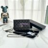 Replica Chanel Lambskin Small Shopping Bag AS4188 Black