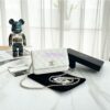 Replica Chanel Wallet On Chain WOC with Strass and Gold hardware AP3395 Black