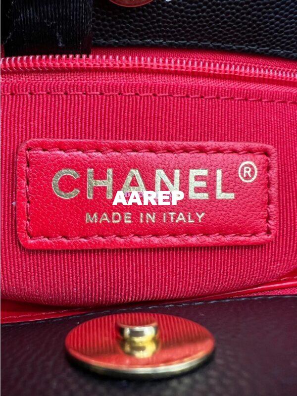 Replica Chanel Hobo Bag Grained Calfskin AS3690 Black 12