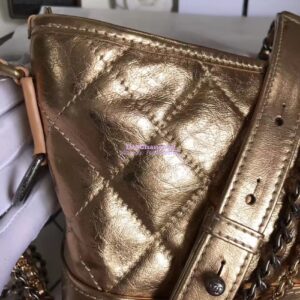 Replica Chanel Gabrielle Hobo Bag A93825 Gold