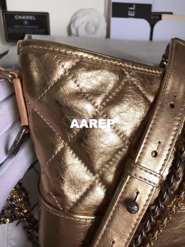 Replica Chanel Gabrielle Hobo Bag A93825 Gold 3