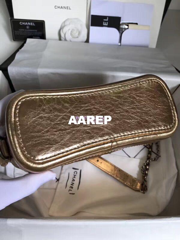 Replica Chanel Gabrielle Hobo Bag A93825 Gold 7