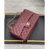 Replica Chanel Coco Grained Calfskin Flap Bag Red A92991