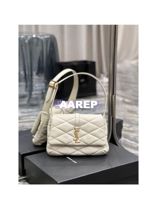 Replica YSL Saint Laurent Le 57 Shoulder Bag In Quilted Lambskin 698567 Antique Vintage 4