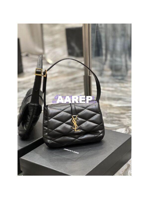 Replica YSL Saint Laurent Le 57 Shoulder Bag In Quilted Lambskin 698567 Black 3