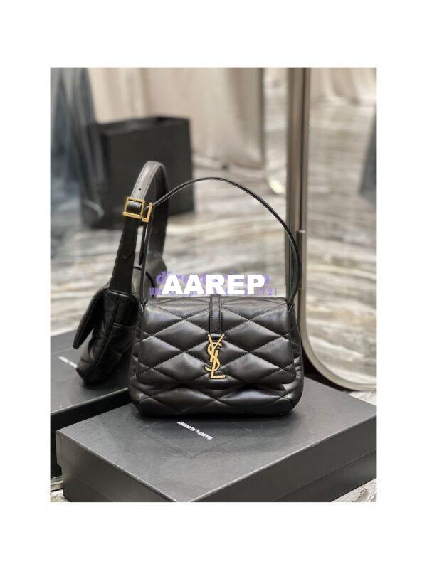 Replica YSL Saint Laurent Le 57 Shoulder Bag In Quilted Lambskin 698567 Black 5