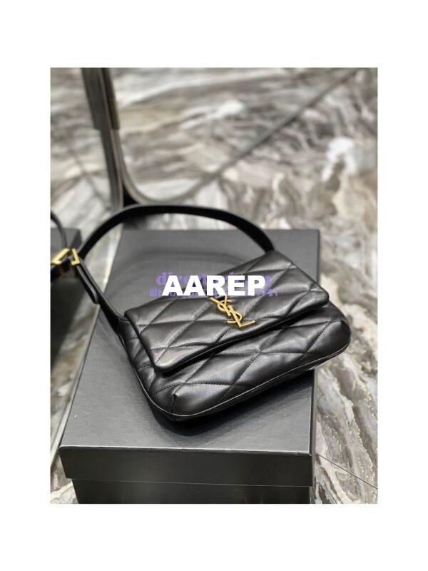 Replica YSL Saint Laurent Le 57 Shoulder Bag In Quilted Lambskin 698567 Black 7