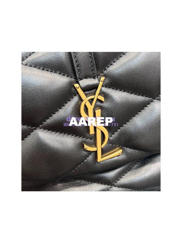 Replica YSL Saint Laurent Le 57 Shoulder Bag In Quilted Lambskin 698567 Black 8