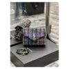Replica Saint Laurent YSL Medium Lou Multicolour Tweed Camera Bag 520534 2