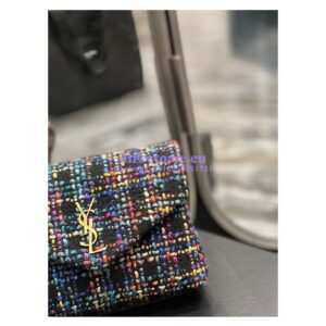 Replica YSL Saint Laurent LouLou Toy Multicolour Tweed Shoulder Bag 678401 2