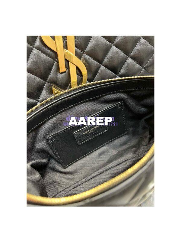 Replica YSL Saint Laurent ICARE Maxi Shopping Bag In Quilted Lambskin 698651 Black 10