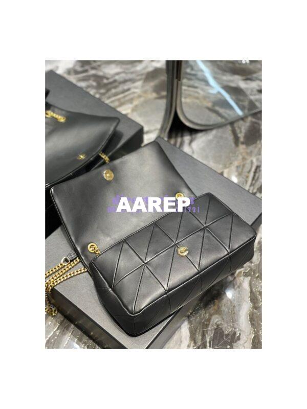 Replica YSL Saint Laurent Jamie Medium Chain Bag "Carré Rive Gauche" In Lambskin 515821 Black 10