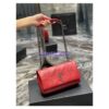 Replica YSL Saint Laurent Jamie Medium Chain Bag "Carré Rive Gauche" In Lambskin 515821 Black