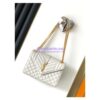 Replica YSL Saint Laurent Medium Envelope Bag In Mix Matelassé Grain De Poudre Embossed Leather 487206 Beige 2