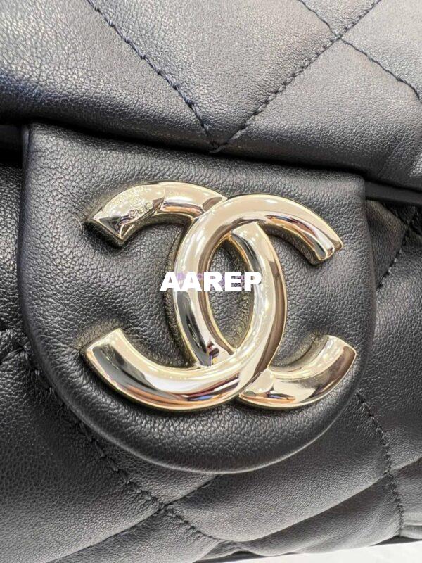 Replica Chanel Calfskin Hobo bag AS4347 Black 7