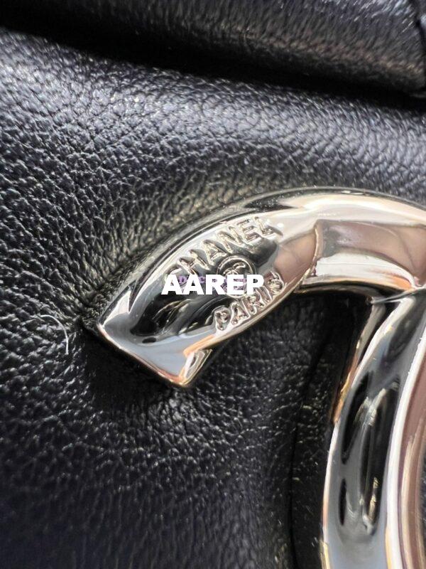 Replica Chanel Calfskin Hobo bag AS4347 Black 8