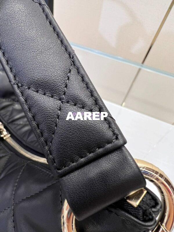 Replica Chanel Calfskin Hobo bag AS4347 Black 9