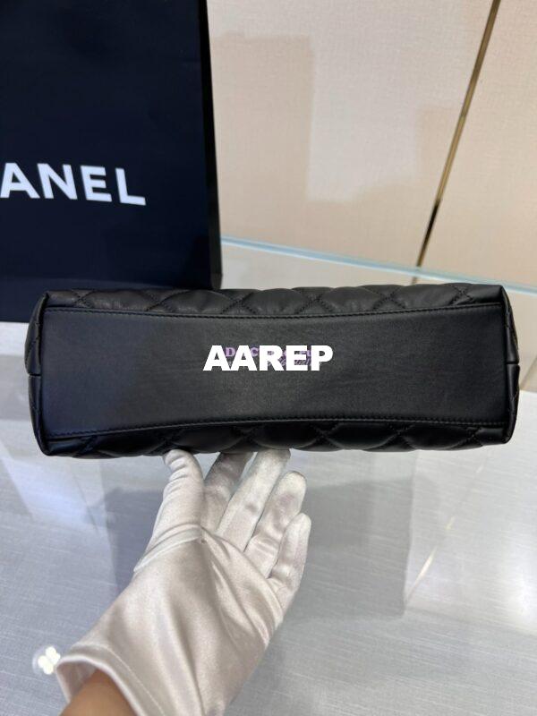 Replica Chanel Calfskin Hobo bag AS4347 Black 16