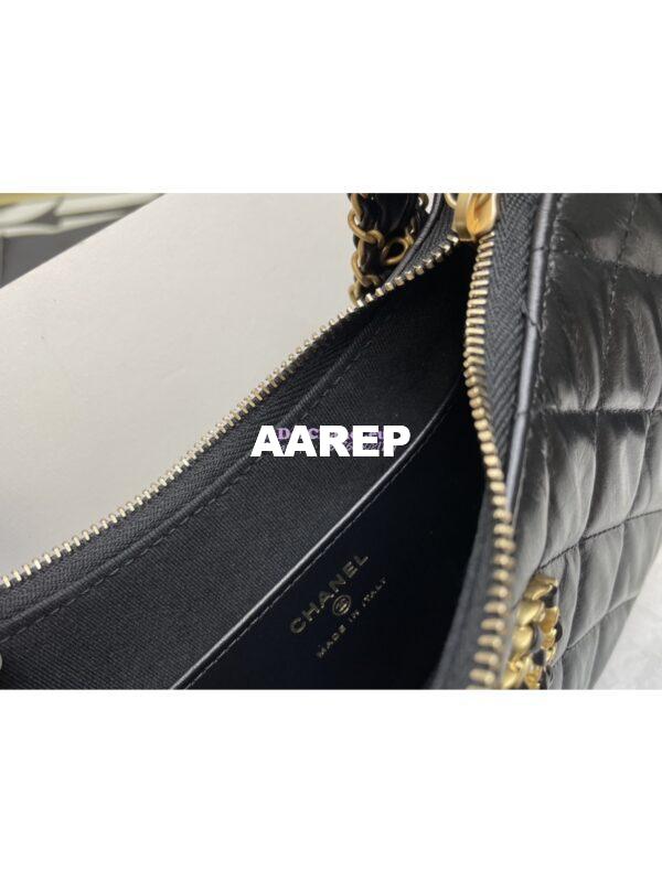 Replica Chanel 23K New Hobo Bag Lambskin Gold Hardware AS4422 6