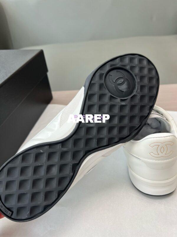 Replica Chanel 24P Sneakers Calfskin & Suede Calfskin G40178 White 15
