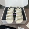 Replica Chanel 24SS Mary Janes Mules Lambskin and Grossgrain Ballet Flats G45484 Black