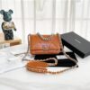 Replica Chanel 19 Wallet On Chain WOC AP0957 White Silver hardware