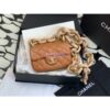 Replica Chanel Mini Shopping Bag Shiny Aged Calfskin AS4416 Denim 2