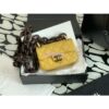 Replica Chanel 22 Handbag Shiny Calfskin & Gold Metal AS3260 AS3261 Black gold chain