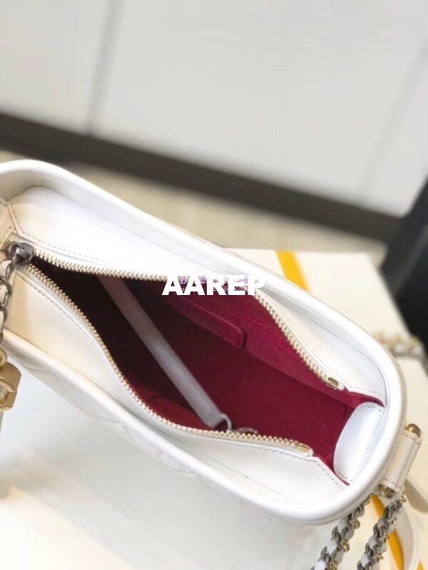 Replica Chanel Gabrielle Hobo Bag A91810 White 12