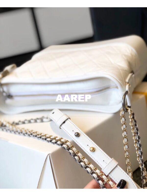 Replica Chanel Gabrielle Hobo Bag A91810 White 15