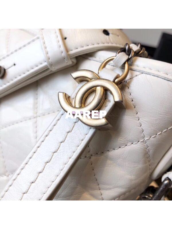 Replica Chanel Gabrielle Hobo Bag A91810 White 17