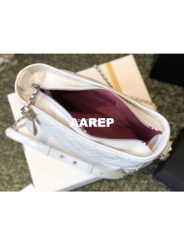 Replica Chanel Gabrielle Hobo Bag A91810 White 19