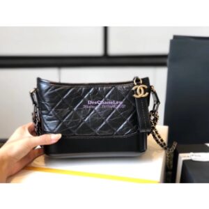 Replica Chanel Gabrielle Hobo Bag A91810 Black