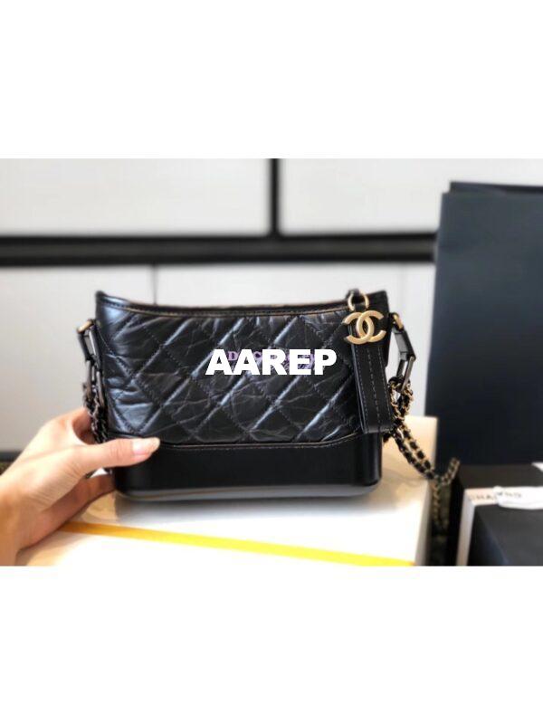 Replica Chanel Gabrielle Hobo Bag A91810 Black 3