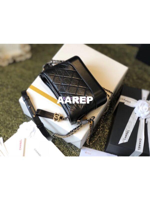 Replica Chanel Gabrielle Hobo Bag A91810 Black 4