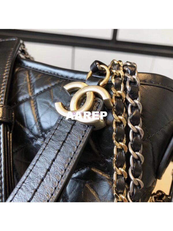 Replica Chanel Gabrielle Hobo Bag A91810 Black 14