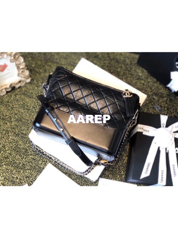 Replica Chanel Gabrielle Hobo Bag A91810 Black 15
