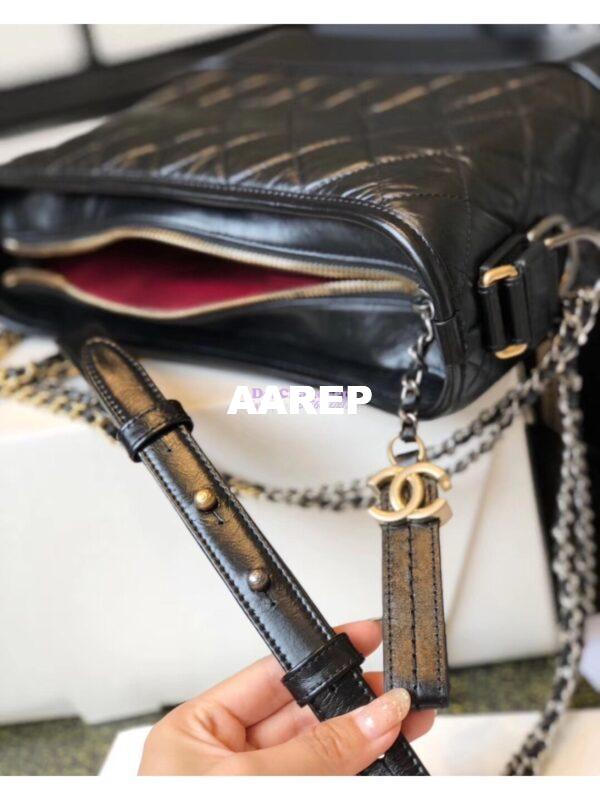 Replica Chanel Gabrielle Hobo Bag A91810 Black 17